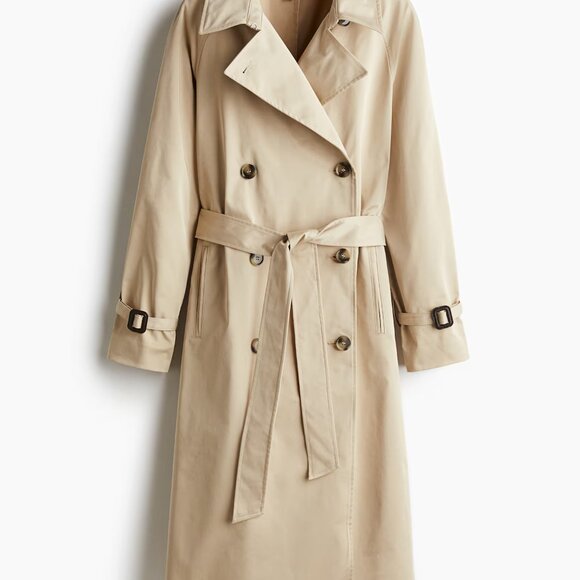 Twill Trench Coat- H&M - Picture 3 of 8